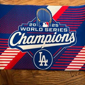 Los Angeles Dodgers 2025 Champions mat
